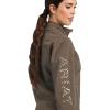 imageARIAT Womens New Team Softshell Rouge RedCelestial SerapeBanyan Bark Heather