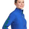 imageARIAT Womens New Team Softshell Rouge RedCelestial SerapeMazarine Blue