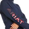 imageARIAT Womens New Team Softshell Rouge RedCelestial SerapeNavy Usa