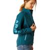 imageARIAT Womens New Team Softshell Rouge RedCelestial SerapeReflecting Pond