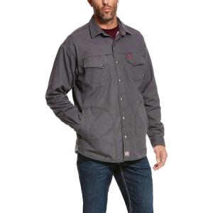 imageARIAT Mens Fr Rig Shirt JacketIron Gray
