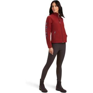 imageARIAT Womens New Team Softshell Rouge RedCelestial SerapeRouge RedCelestial Serape