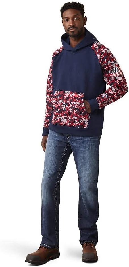 imageAriat Mens REBAR Canvas Softshell VestAlloy Patriot