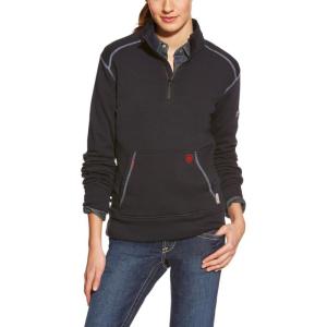 imageAriat Womens FR Polartec Fleece 14 Zip TopNavy
