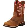 imageARIAT Fatbaby Cowgirl Girls ToddlerYouth BootPowder BrownWestern Brown
