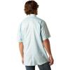 imageAriat Mens Taupe Grey Venttek Short Sleeve ShirtBlue
