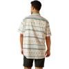 imageAriat Mens Taupe Grey Venttek Short Sleeve ShirtMoonbeam