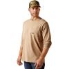 imageAriat Mens REBAR Long Sleeve CrewOatmeal Heather