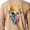 imageAriat Mens REBAR Long Sleeve CrewOatmeal Heather