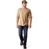 imageAriat Mens REBAR Long Sleeve CrewOatmeal Heather
