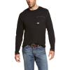 imageAriat Mens REBAR Long Sleeve CrewBlack