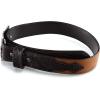 imageARIAT Boys Rectangle Rope Edge Shield Buckle Embossed Belt Little KidsBig KidsBrown