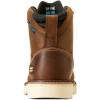 imageARIAT Mens Rebar Lift 6In Waterproof Distressed Brown CT Work Boot