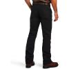 imageARIAT Mens Rebar M5 Durastretch Washed Twill Dungaree Straight Leg PantBlack