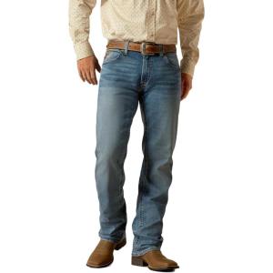 imageARIAT Mens Rebar M5 Durastretch Washed Twill Dungaree Straight Leg PantGaviota