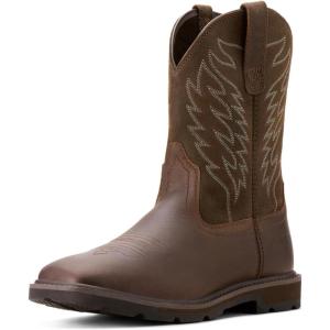 imageAriat Mens Groundbreaker Wide Square Toe Work Boots