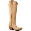 imageAriat Womens Laramie StretchFit Western BootDistressed Dijon Suede