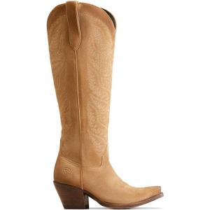 imageAriat Womens Laramie StretchFit Western BootDistressed Dijon Suede