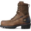 imageAriat Mens Powerline 8quot Waterproof Composite Toe Work BootOiled Dark Brown