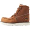 imageAriat Mens Rebar Wedge Moc Toe 6quot Waterproof Composite Toe Work BootAged Honey