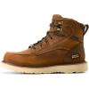 imageAriat Mens Rebar Wedge Moc Toe 6quot Waterproof Composite Toe Work BootDistressed Brown