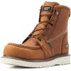 imageAriat Mens Rebar Wedge Moc Toe 6quot Waterproof Composite Toe Work BootAged Honey