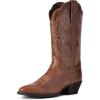 imageAriat Womens Heritage R Toe StretchFit Western BootDark Peanut