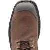 imageAriat Mens Overdrive 8quot Wide Square Toe Waterproof Composite Toe Work BootChestnut Brown
