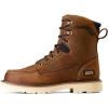 imageAriat Mens Rebar Lift 8quot Waterproof Composite Toe Work BootDistressed Brown