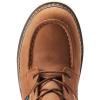 imageAriat Mens Rebar Wedge Moc Toe 6quot Waterproof Work BootAged Honey