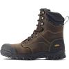 imageAriat Mens Treadfast 8quot Waterproof Steel Toe Work BootDark Brown
