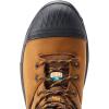imageAriat Mens Turbo Outlaw 8quot CSA MetGuard Waterproof Carbon Toe Work BootBarley Brown