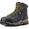 imageAriat Mens Endeavor 6quot Waterproof Carbon Toe Work BootDark Storm
