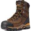 imageAriat Mens Endeavor 8quot Waterproof Carbon Toe Work BootChocolate Brown