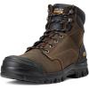 imageAriat Mens Treadfast 6quot Waterproof Work BootDark Brown
