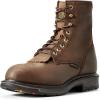 imageAriat Mens Workhog 8quot Waterproof Work BootBrown