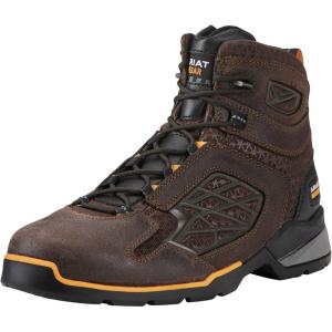 imageARIAT Mens Rebar Flex 6quot Composite Toe Work BootChocolate Brown