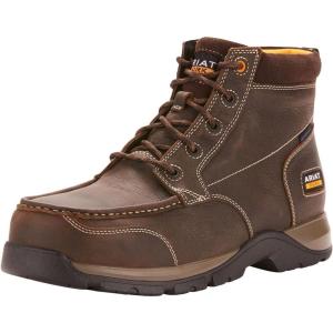 imageAriat Mens Edge LTE Chukka Waterproof Composite Toe Work BootDark Brown