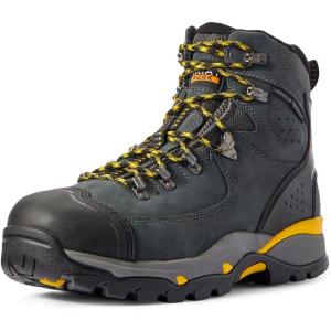 imageAriat Mens Endeavor 6quot Waterproof Carbon Toe Work BootDark Storm