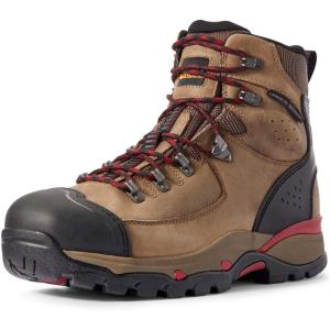 imageAriat Mens Endeavor 6quot Waterproof Carbon Toe Work BootMushroom Taupe