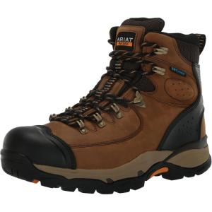imageAriat Mens Endeavor 6quot Waterproof Work BootDusted Brown