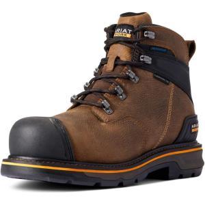 imageAriat Mens Stump Jumper 6quot Waterproof Composite Toe Work BootDark Hickory