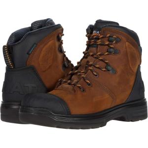 imageAriat Mens Turbo Outlaw 6quot Waterproof Carbon Toe Work BootBarely Brown