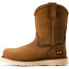 imageAriat Mens Rebar Wedge Pullon Waterproof Composite Toe Work BootDistressed Brown