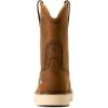 imageAriat Mens Rebar Wedge Pullon Waterproof Composite Toe Work BootDistressed Brown