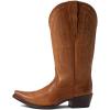 imageAriat Womens Heritage X Toe Elastic Wide Calf Western BootTreasured Tan