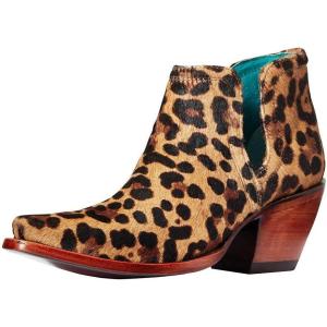 imageARIAT Womens WMS Dixon Haircalf Leopard Hair on Fashion BootLeopard