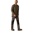 imageARIAT Mens Rebar Workman LogoBelugaRed Ochre