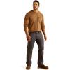imageARIAT Mens Rebar Workman LogoRebar Khaki HeatherRebar Oran