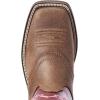 imageAriat Womens Delilah Western BootJavaBurgundy